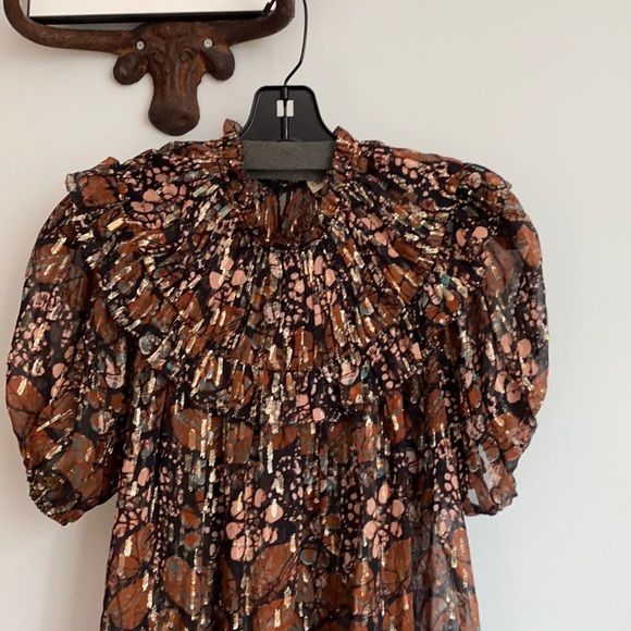 Ulla Johnson metallic top - Picture 7 of 8